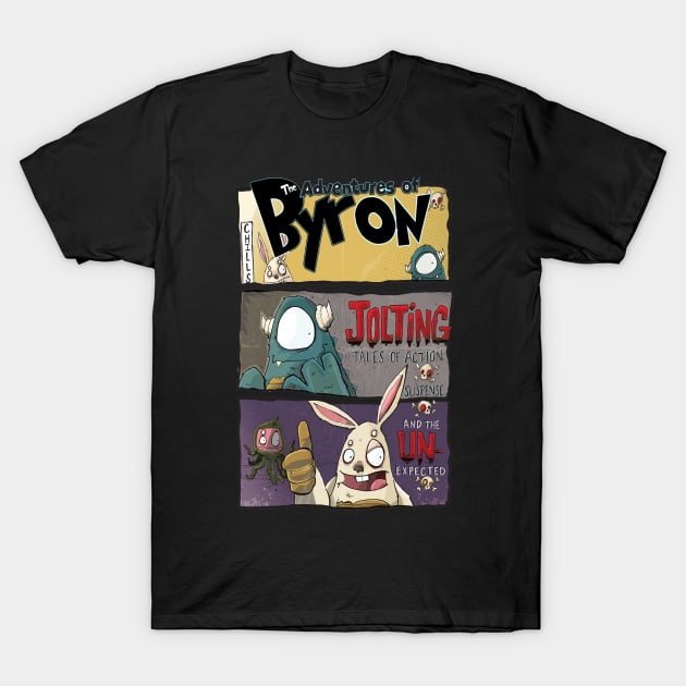 Adventures of Byron Comic book T-Shirt by URBNPOP